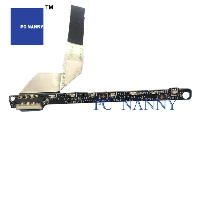 Deal4GO Power Button Switch Board w/Cable K1F-1006009-H39 for MSI Stealth Pro GS63 MS-17B1 GS73 GS73VR 6RF Deal4GO Power Button Switch Board w/Cable K1F-1006009-H39 for MSI Stealth Pro GS63 MS-17B1 GS73 GS73VR 6RF