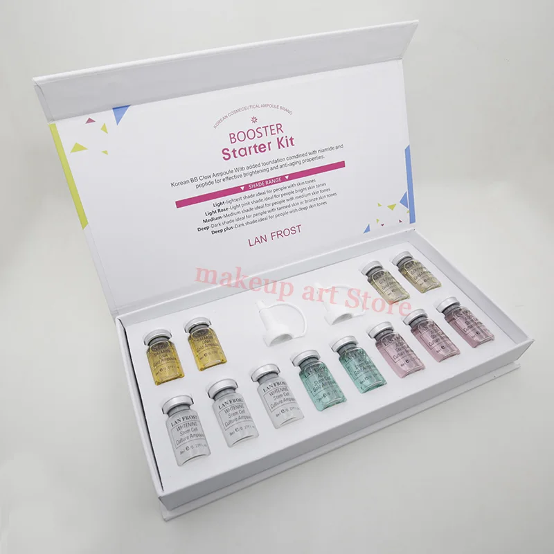 1box bb cream1 12 шт./кор. bb светящиеся Dermawhite bb Stayve сыворотка BB свечение ампулы 8 мл сияние кожи анти-старение Дерма ручка обработки - Цвет: 1box bb cream1