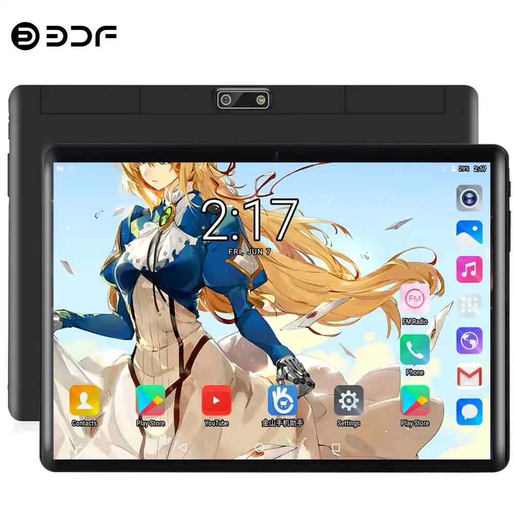 f 21新タブレットpc 10インチのアンドロイド9 0タブレットオクタコア2ギガバイト 32ギガバイトのデュアルsimカード4 4g Lte電話通話タブ7 8 9 10タブレット10 1 Android タブレット Aliexpress