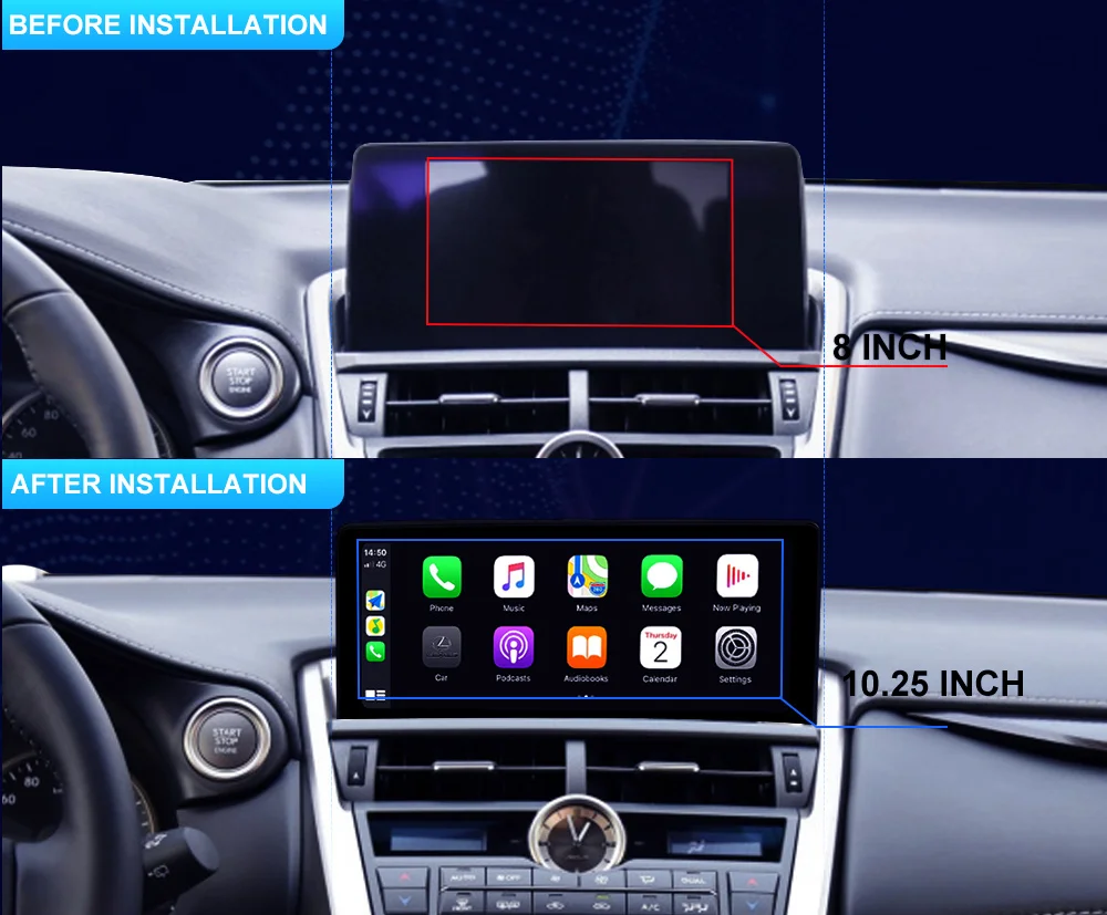 

Android car multimedia player stereo radio for Lexus NX NX200 NX300h 2018 2019 2020 GPS navigation video player 10.25 inch