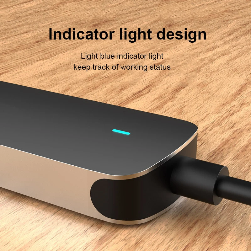 Адаптер Basix Thunderbolt 3 4 в 1 USB C к HDMI 2x Type PD Hub для Macbook Pro Huawei P20 Samsung Galaxy S9 Usb Hub|Адаптеры