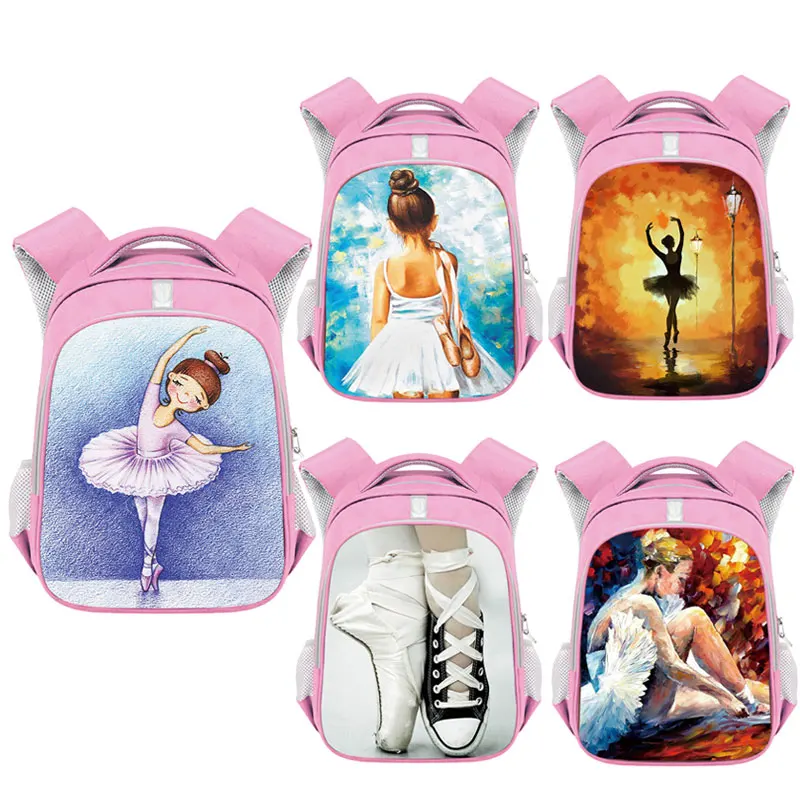 Print Backpack Kindergarten-Bag School-Bags Bookbag Girls Kids Children Cartoon Gift
