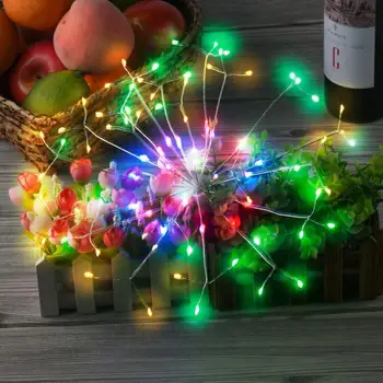 

150LED 8 Modes Dandelion Lantern Battery Cases Operated Holiday Decorative Lamps Starburst Fairy Lighting Strings