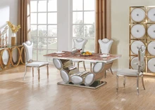 

Modern Onyx Stone Dining Table Designs Red Agate Marble Dining Table Set Rectangular Dining Tables