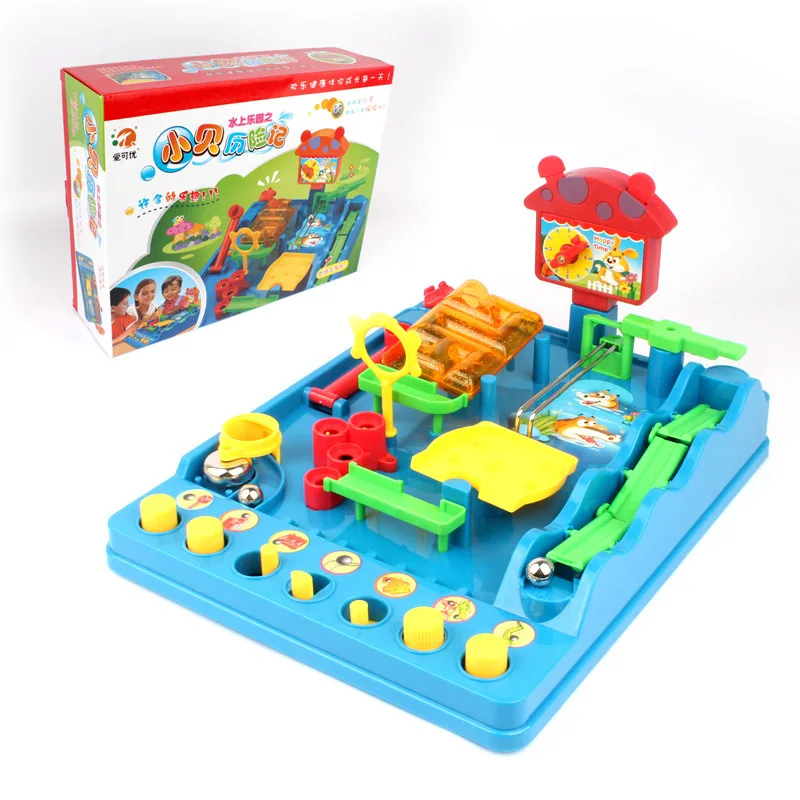 

Water Park of Beckham Adventures Children Adult Educational Tabletop Game Checkpoints Maze Holiday Gift Toy