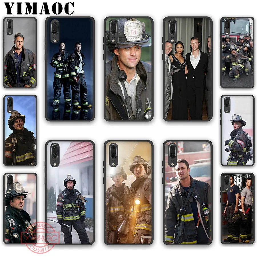 

YIMAOC Chicago Fire Tv Series Soft Silicone Case for Huawei P Smart Z Plus Y6 Y7 Y9 Prime 2018 2019