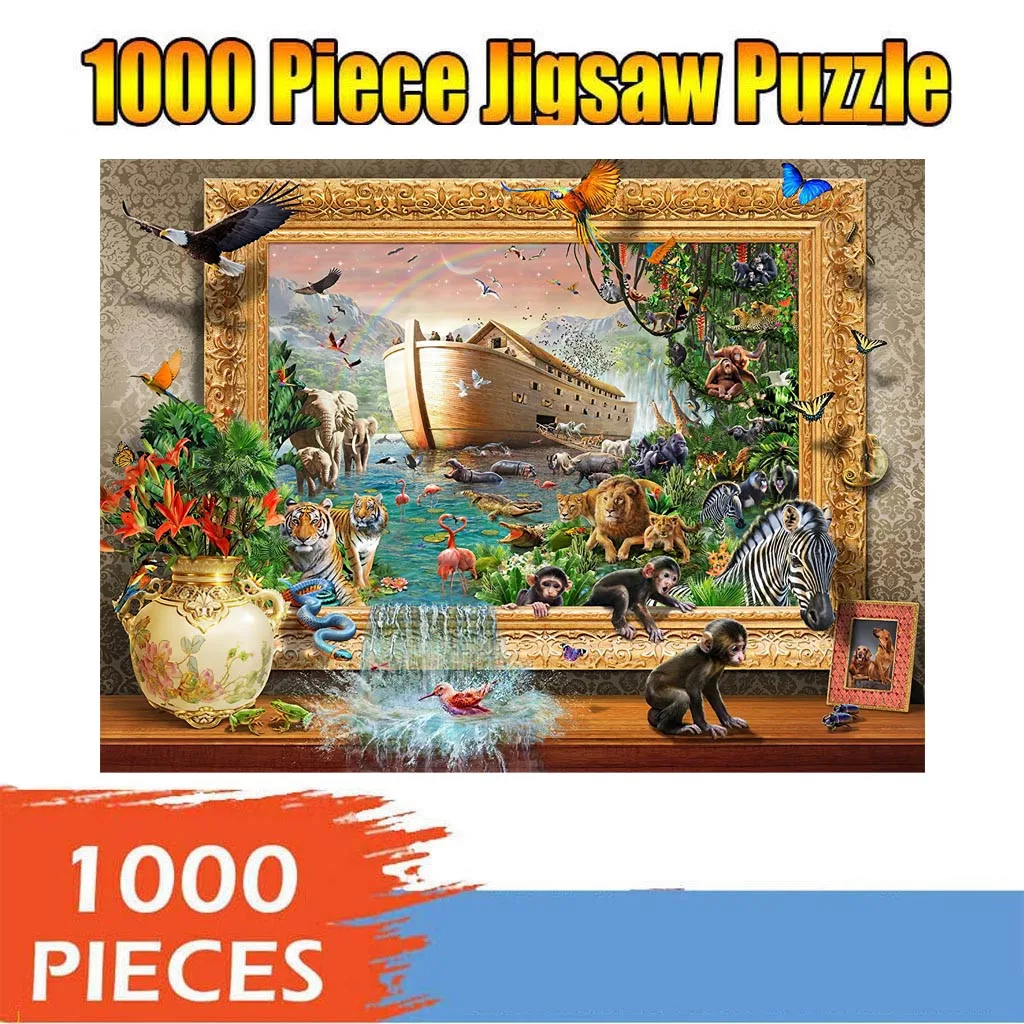 Puzzles Adult Kids 1000 Piece Large Play Jigsaw Decompression Game Toys Gifts UK 