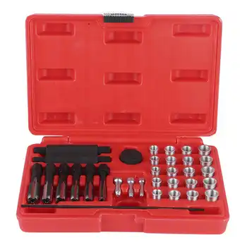 

33-piece Professional Tool set for long-life thread M8 M10 Removing Tool