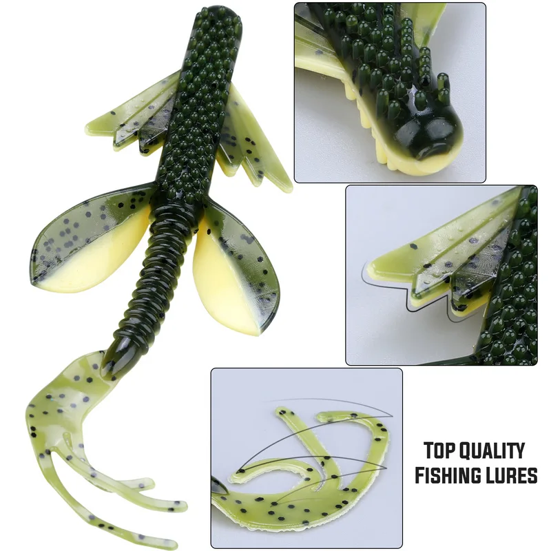 Sougayilang 2Pc Swimbait Worm Fishing Lure 10g 125mm Soft Fishing Lure Saltwater/Freshwater Fishing Wobblers Bait Sougayilang 2Pc Swimbait Worm Fishing Lure 10g 125mm Soft Fishing Lure Saltwater/Freshwater Fishing Wobblers Bait