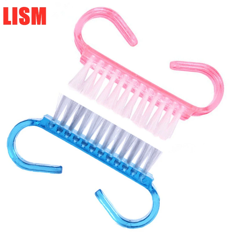 

10 Pcs/Lot Cleaning Nail Brush Tools File Nail Art Manicure Pedicure Soft Remove Dust Plastic Dust Cleaning Brushes