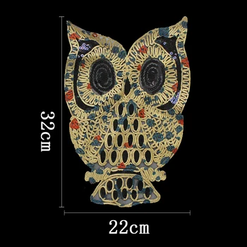

5 pieces fashionable embroidery iron on towel patches for clothing