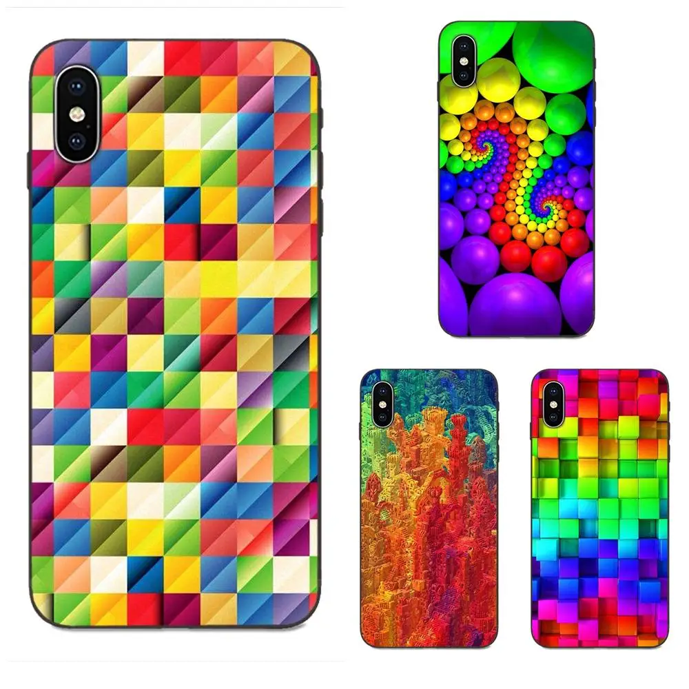 Чехол-накладка из ТПУ с радужной 3D-графикой для Galaxy A10S A20S A2 Core A30S A40S A50S A70S A90 5G M10 M30S