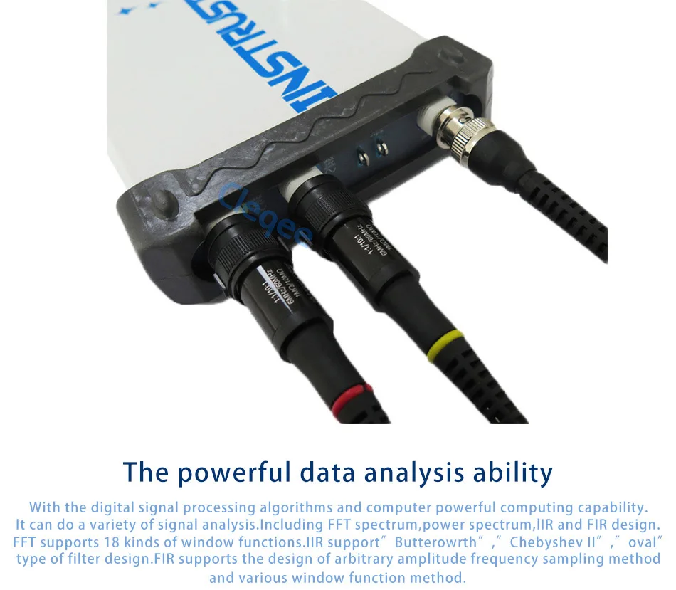 ISDS2062B виртуальный ПК USB осциллограф DDS сигнал 2CH 20 МГц полоса пропускания 60MSa/s 12bit АЦП анализатор БПФ