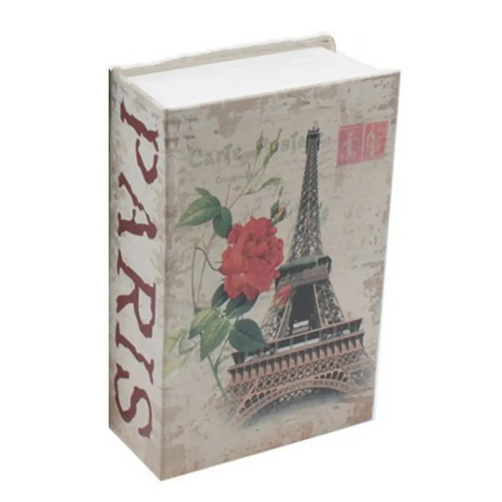 

Exquisite Creative Book Safe Creative Book Insurance Box Money Box Book Small Key Box Creative Storage Box Gift