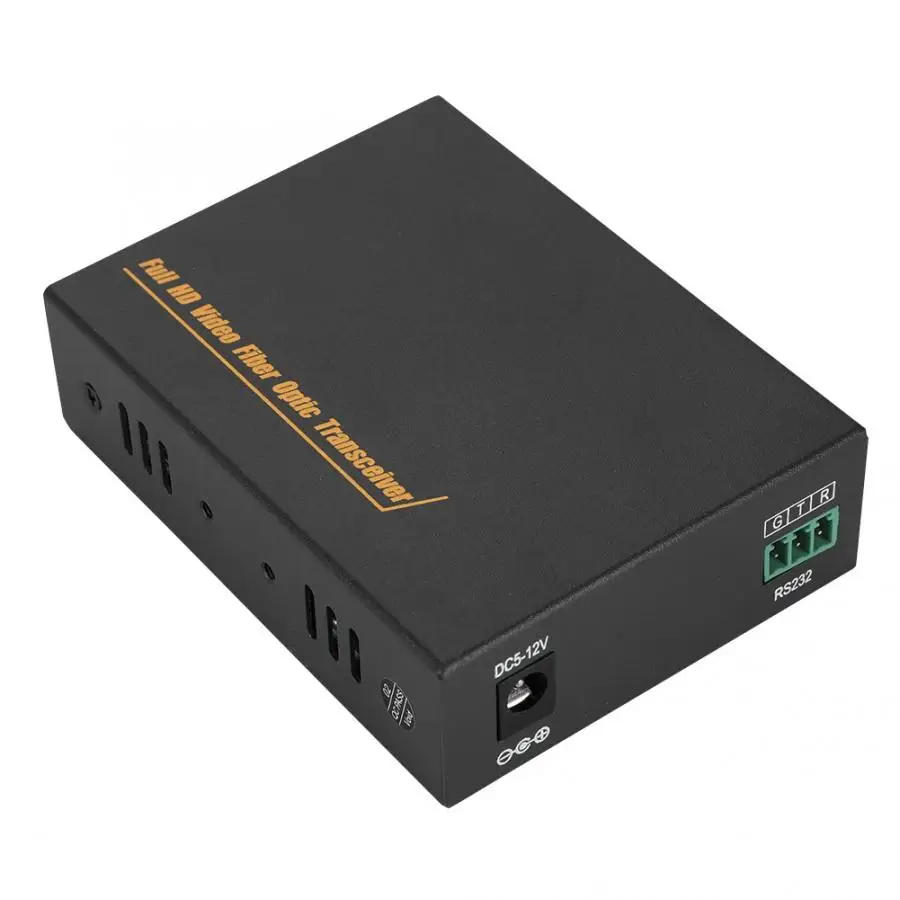 Волоконно-оптический удлинитель 4K HDMI Многомодовый LC волоконно-оптический медиаконвертер удлинитель видео аудио медиа 100-240 В