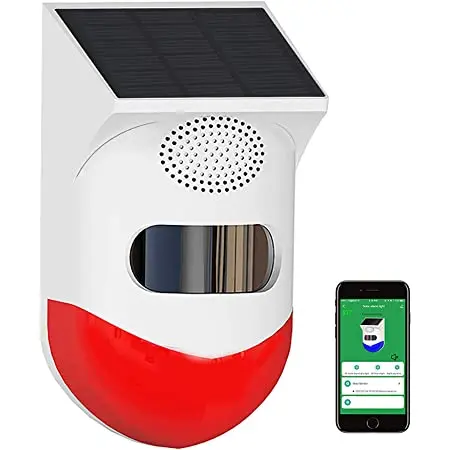 Alarm Home Siren Light Motion Alarm Siren Home Motion Detector