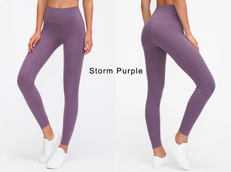 Nepoagym 25amp;quot; Rhythm Women Yoga Leggings No Front Seam Buttery Soft  Woman Workout Leggins Pant For Gym Sports Fitness D