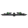 Adjustable Ambidextrous Rifle Shooting Rest for Outdoor Range Camera Stick Two-piont Gun Rest huntpro 4