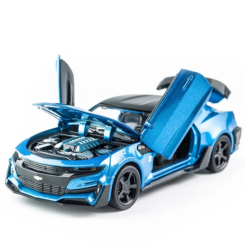 Новый Camaro 1:32 сплава литья под давлением модели автомобиля Потяните звук