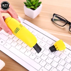 Nettoyeur d'ordinateur USB, Mini clavier, brosse de nettoyage pour PC de bureau, Portable 