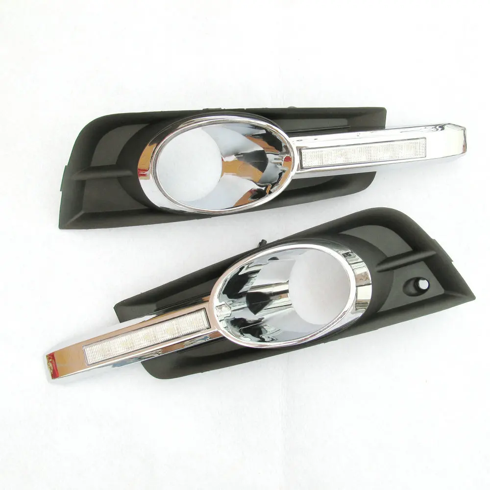 2 шт./компл. высокомощсветодиодный ные дневные ходовые огни DRL для Chevrolet Cruze