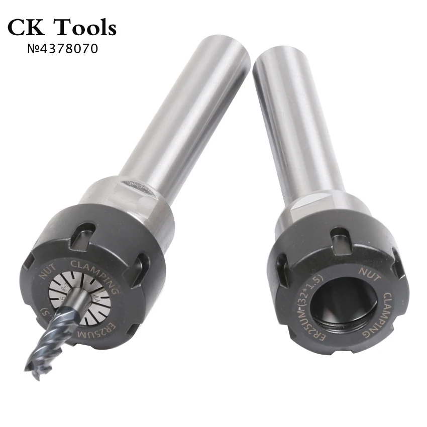 1PCS C20 ER11 ER20 C20 ER16 ER25 100L 150L collet chuck deep processing CNC straight shank 20mm extension rod for CNC mill