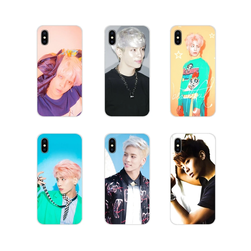 Для Samsung Galaxy S2 S3 S4 S5 Mini S6 S7 Edge S8 S9 S10E Lite Plus Jonghyun Key shinee kpop minho дизайнерские аксессуары