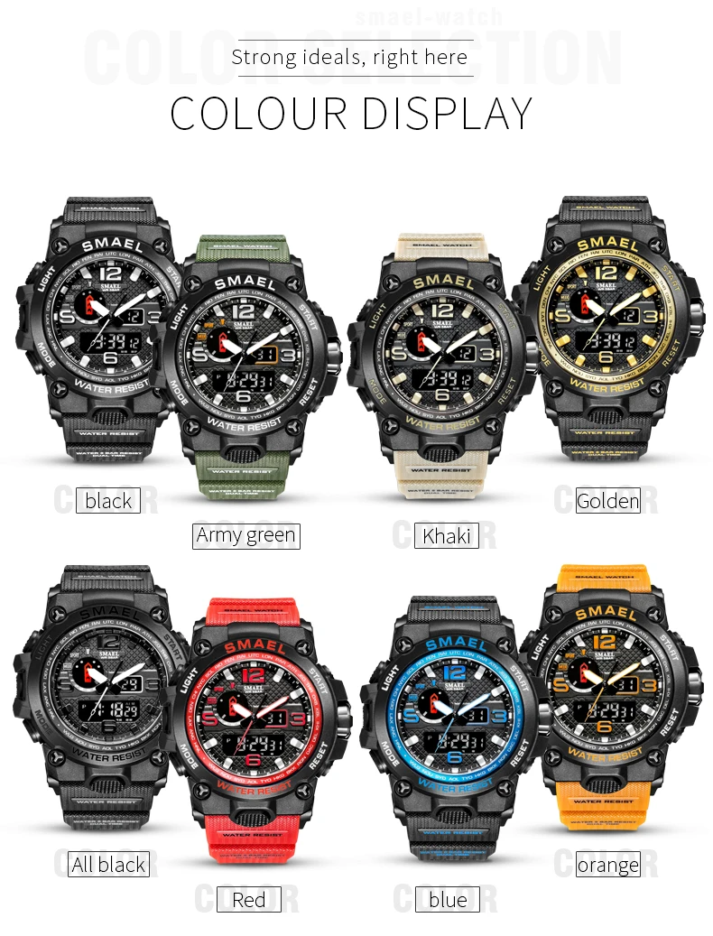 resistente à água relógio despertador reloj hombre
