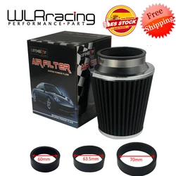 Universal Car High Flow Cold Air Intake Air Inlet Air Intake System Mushroom Head Air Filter Neck 76mm/70mm/63.5mm/ 60mm
