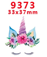 30 шт мультяшный персонаж плоское украшение из смолы PR 9363 - Цвет: 9373