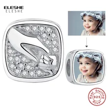 Рука в руку, Forever Love, шарм, 925 пробы, серебро, прозрачный, CZ, квадратный, бисер, подходит для оригинального браслета, на заказ, фото, изготовление ювелирных изделий