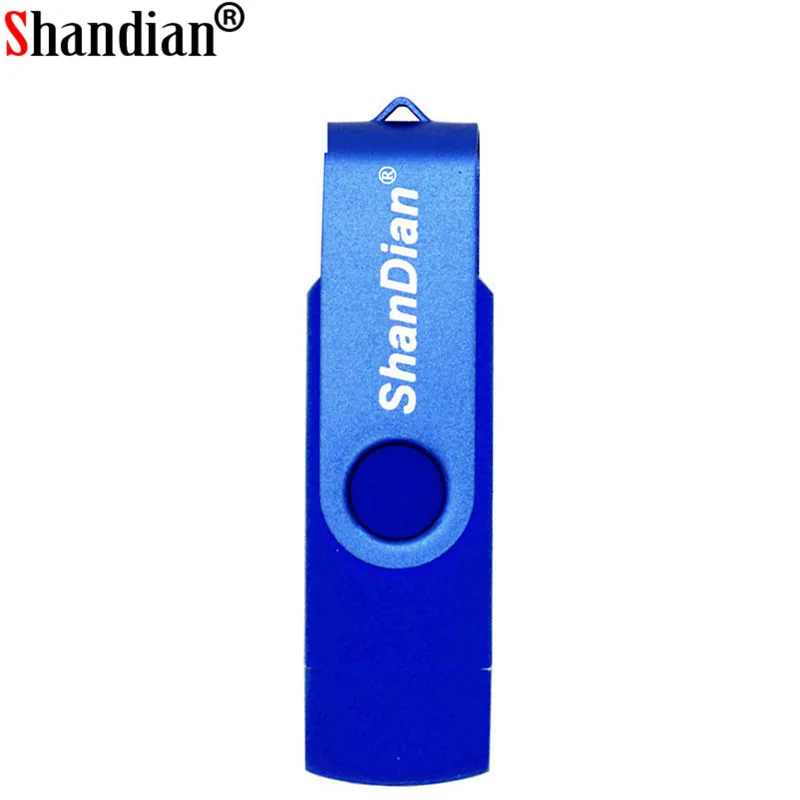 SHANDIAN OTG USB флеш накопитель для смартфона micro pendrive 4 ГБ 8 16 32 64 портативный|flash drive pen