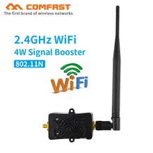 Amplificateur de Signal Wifi 4W 2.4Ghz, bluetooth 802.11, répéteur de Signal à large bande pour routeur sans fil, carte