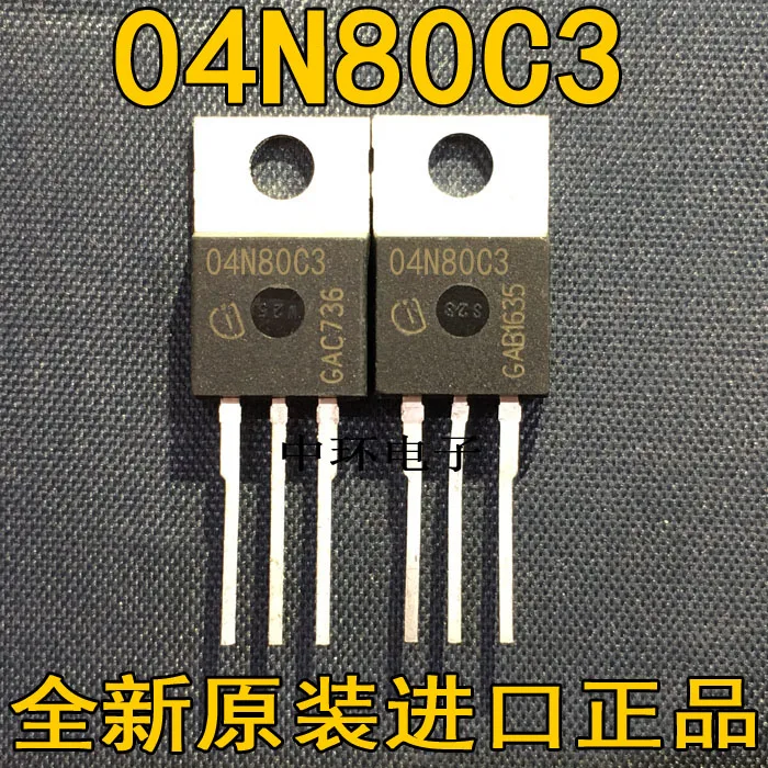 

10pcs/lot SPP04N80C3 800V 4A TO220 04N80C3