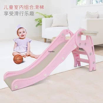 

Children's Slide Room Household Baby Up and Down Folding Slide Children's Small Playground Plastic Slide for Children