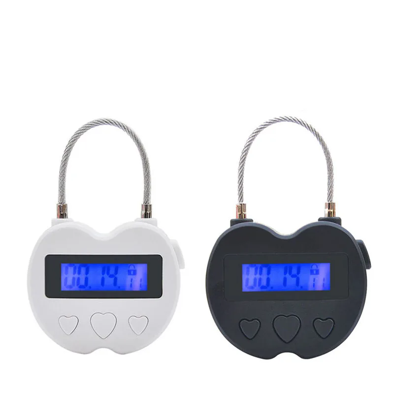 Time Lock Fetish Handcuffs Mouth Gag Electronic Timer Bdsm Bondage Restraints Chastity Couples Adult Sex Toys Game |