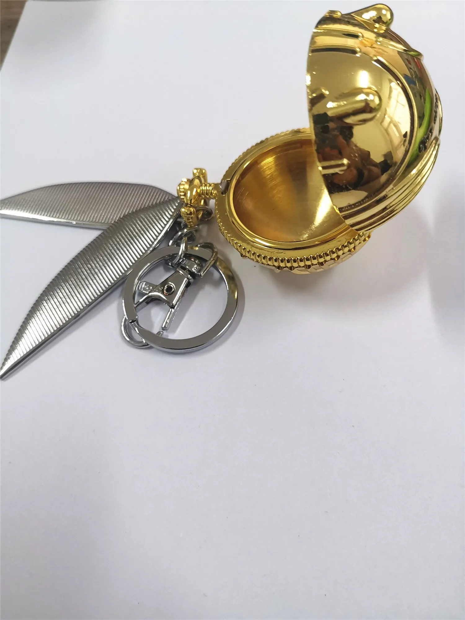 Золотой снитч может быть открыт кулон брелок Квиддич Косплей Аксессуары Малыш