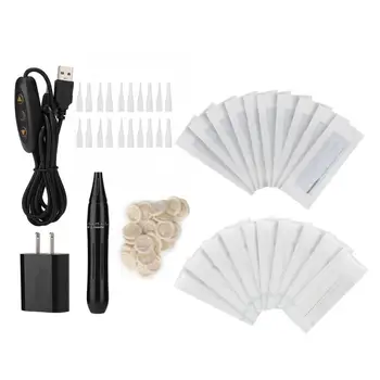 

Electric Semi-Permanent Eyebrow Tattoo Machine Body Tattoo Pen Liner Shader Machine Tool US Plug 100-240V Permanent Make Up