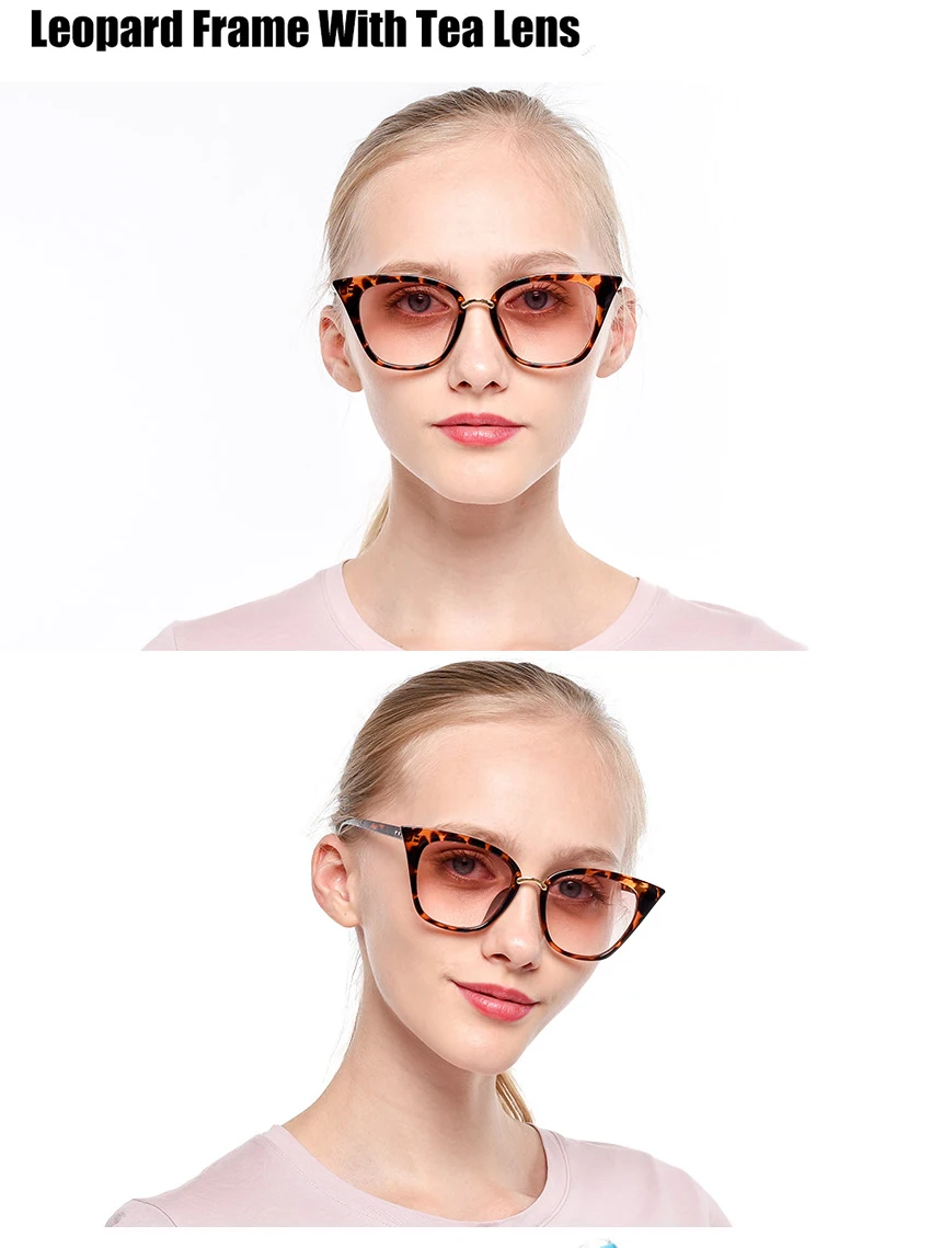 SOOLALA кошачий глаз солнцезащитные очки женские новые UV400 Винтажные очки женские кошачий глаз красный чай ночь розовые серые солнцезащитные очки