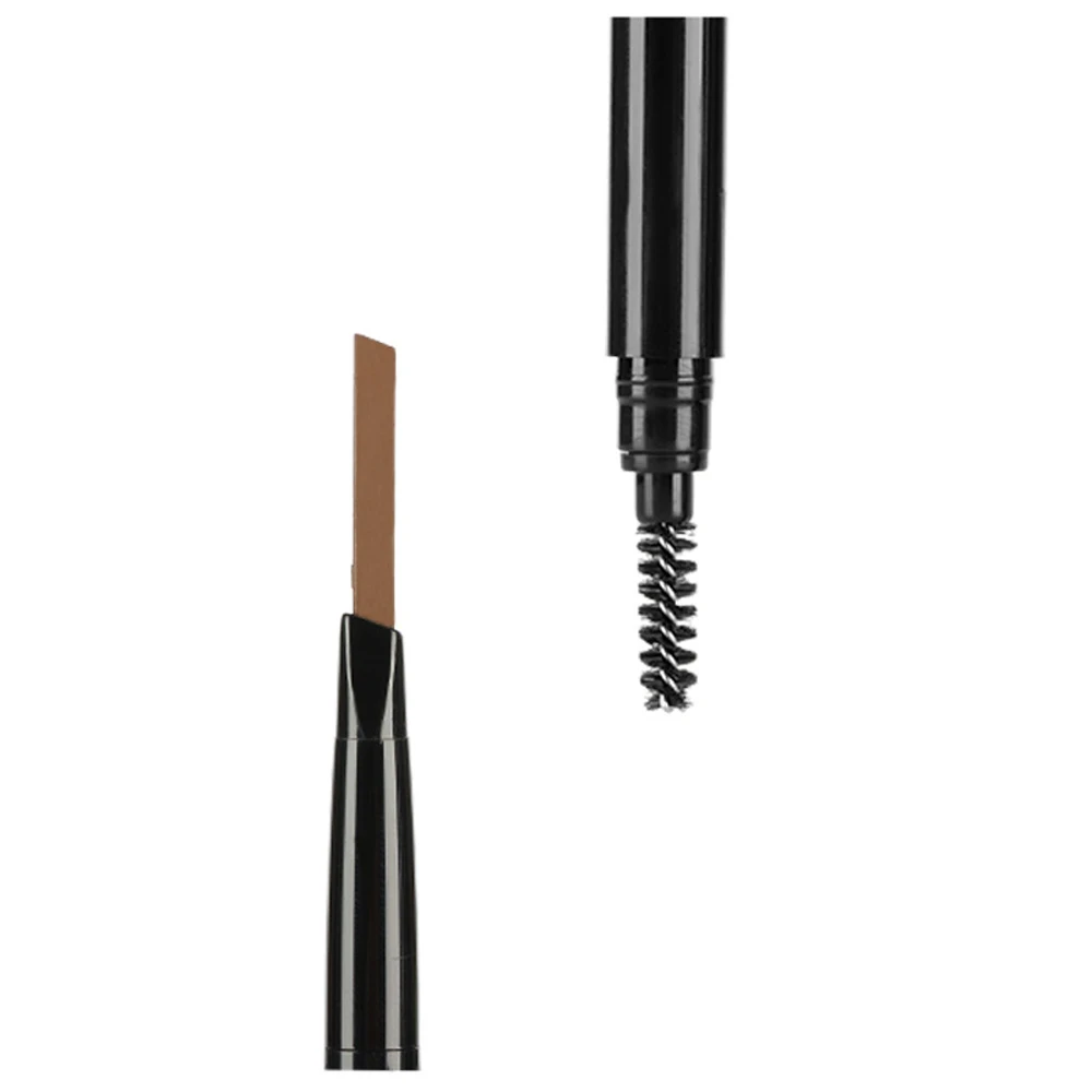 oem custom professional eyebrow pencil with brush private label thin waterproof matte eyebrow pencils customize logo low moq