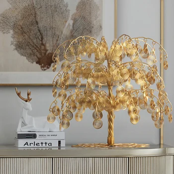 

lucky tree feng shui prosperous wealth Living room shop opening gift creative home desk decoration room decor