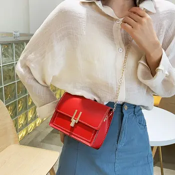 

Litthing Small Bag Female 2020 Summer New Wave Korea Style Retro Small Square Bag Wild One-shoulder Messenger Crossbody Bag