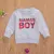 Малыш Baby Boys С Длинным Рукавом Толстовки, Круглый Вырез Письмо Печатных Повседневный Пуловер Рубашки Топы