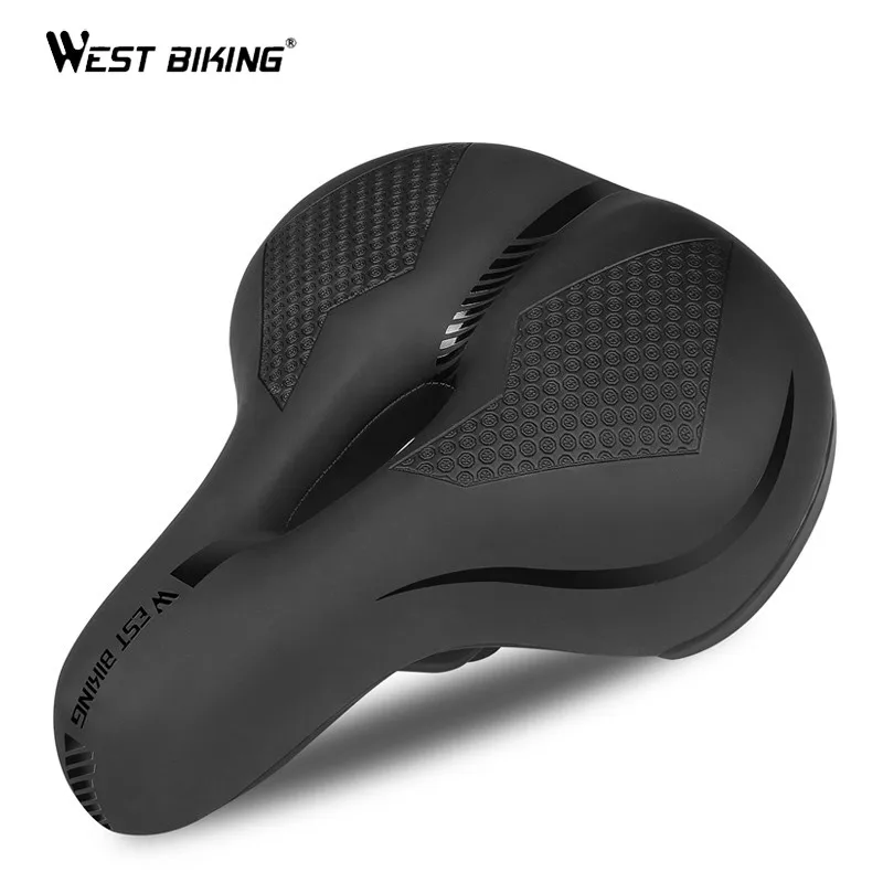 West Bikimg Bike Saddle Comfortable Mtb Bicycle Saddle Wide Seat