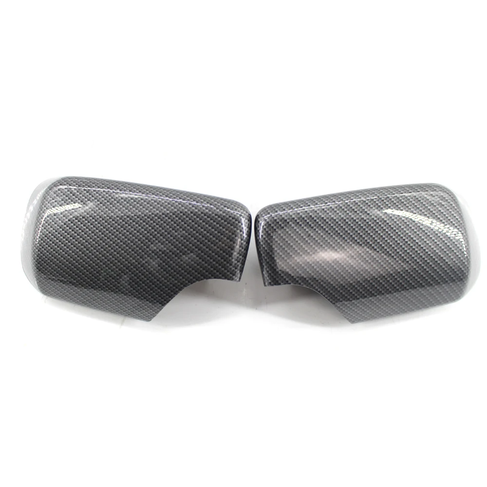 thumbnail image 1 of Tapas de espejo retrovisor lateral de fibra de carbono negro brillante para BMW 3 5 E39 E46 525i 528i 530i 540i 323i 330i 328i, 1 of 5