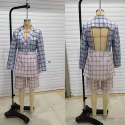 Casaco casual retrô chique com retalhos, blusa de manga longa com decote v para primavera e outono
