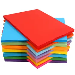 100 цветная копировальная бумага 180 г A4 для печати копировальная бумага для переноса бумаги для рисования офисные принадлежности цветная