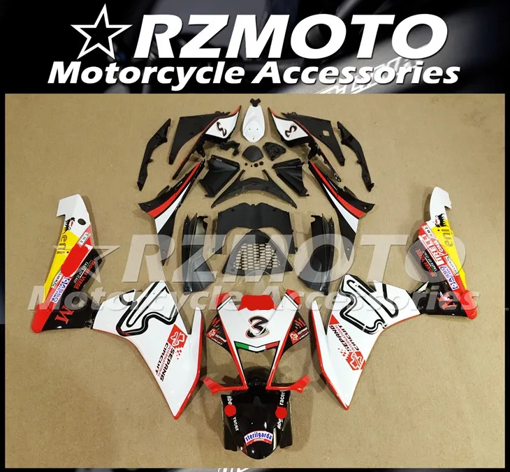 ABS мотоцикл обтекатель комплект для APRILIA RSV4 1000 2010- год кузов литьевая форма Магазин № 1904