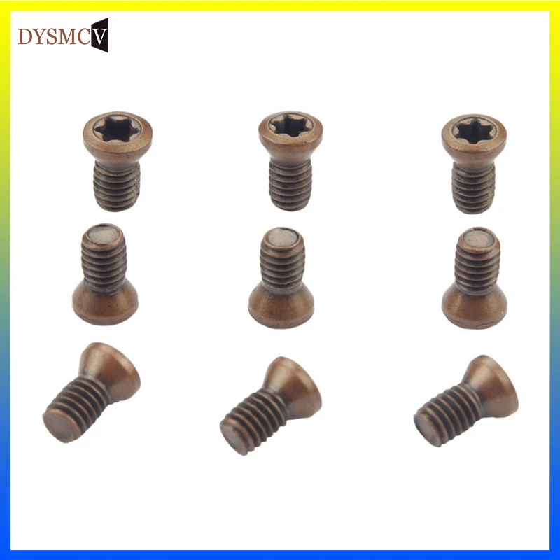 10 pcs M5 x 10mm Insert Torx Shim Screw M5 For Carbide Inserts CNC Lathe Tool