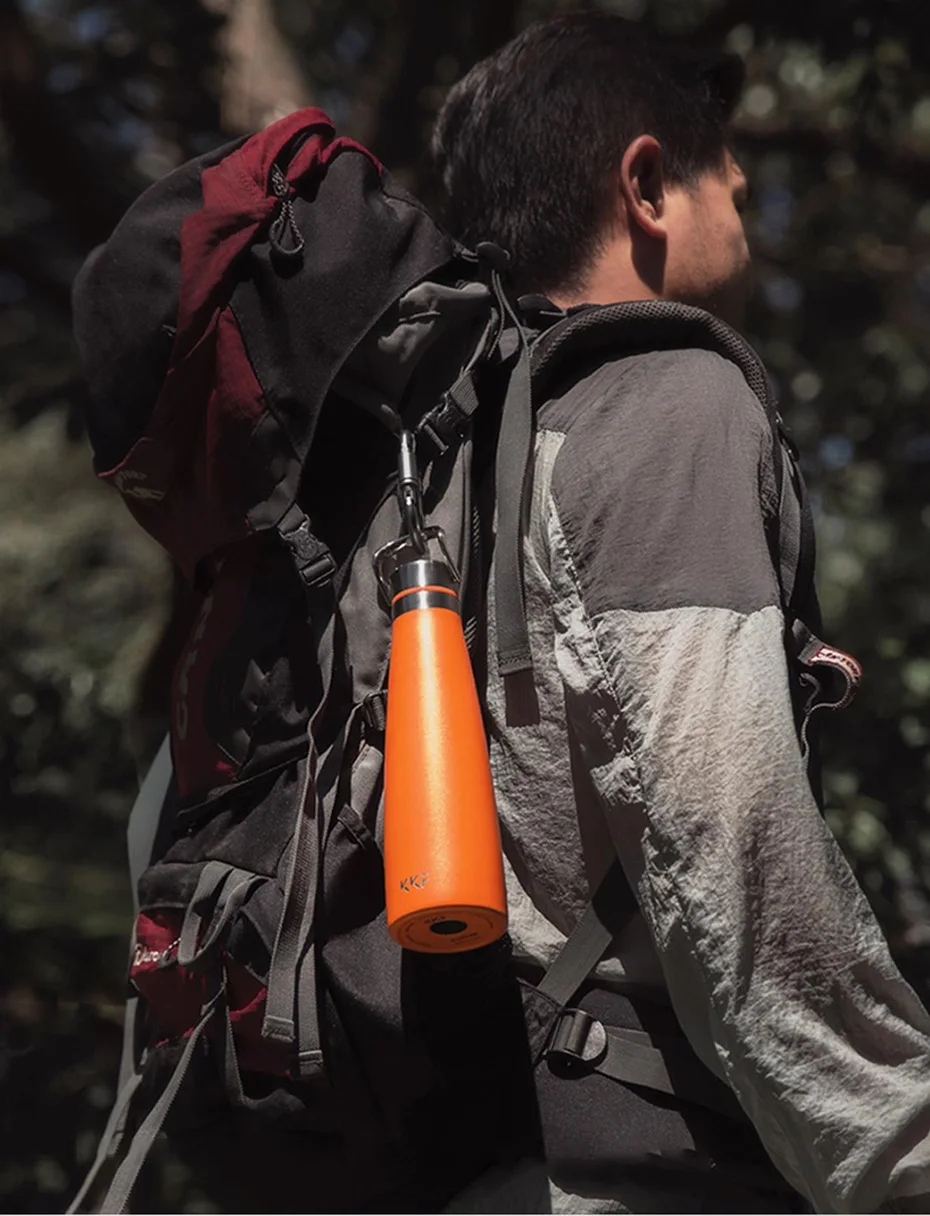 Xiaomi KKF Вакуумная бутылка 24 часа в сутки изоляционная чашка термосы Нержавеющая сталь термос 475 мл кружка для путешествий, Портативный спортивный Кубок